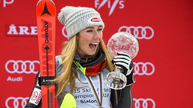 Mikaela Shiffrin ha declassà la concurrenza ad Are