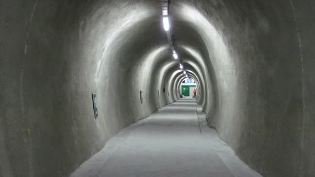 In tunnel per peduns