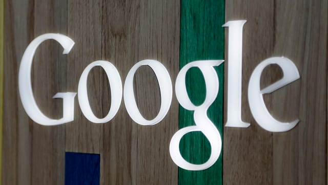 Il logo da Google en alv.