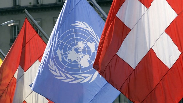 Bandieras ONU, Svizra.