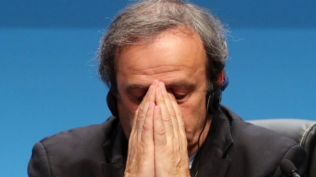 Il president suspendì da l'UEFA Michel Platini.