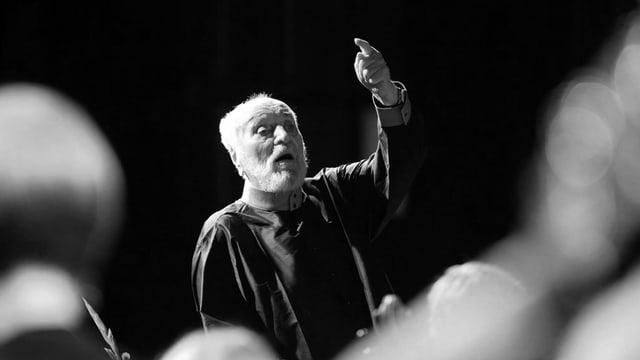Kurt Masur avant dus onns durant in concert a Peenemünde.