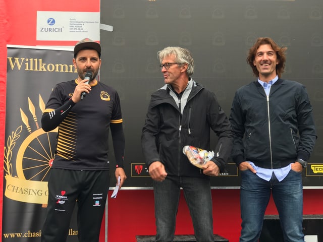 Chasing Cancellara - er in inscunter cun prominents ord la scena da sport.