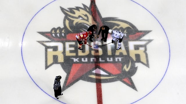 Il logo dal HC Redstar Kunlun. 