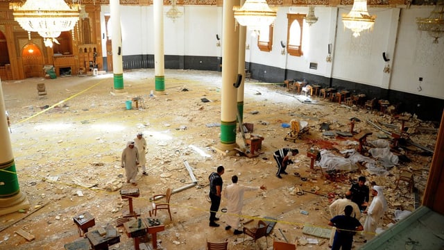 devastaziuns en ina moschea