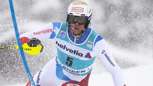 Mezdi: Emprim percurs slalom Adelboden – 4 Svizzers en ils top 10