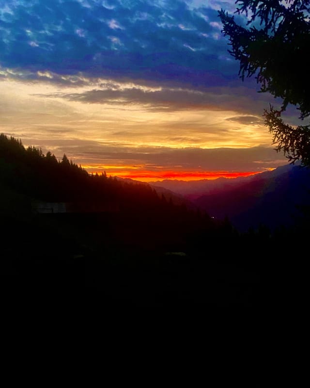 Bell'atmosfera a Tscheps.