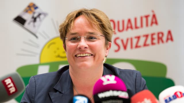 Magdalena Martullo-Blocher annunzia l'avrigl 2015 sia candidatura.