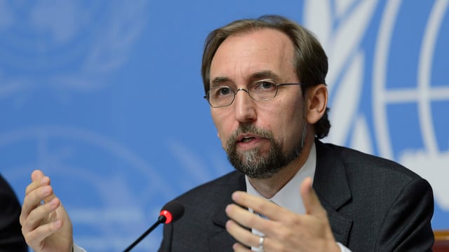 Seid Ra'ad al-Hussein, aut-cumissari da l'ONU