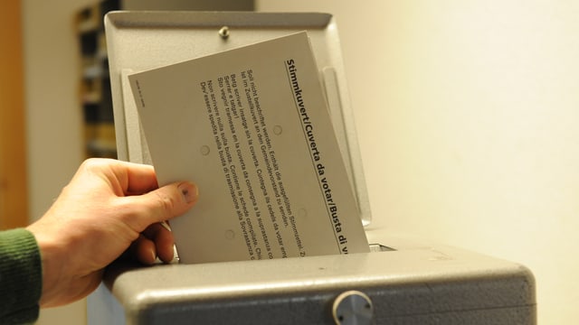 Votaziun a l'urna