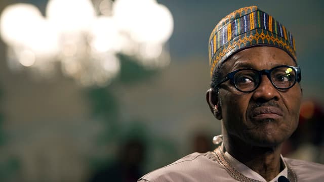 Muhammadu Buhari, president da la Nigeria.