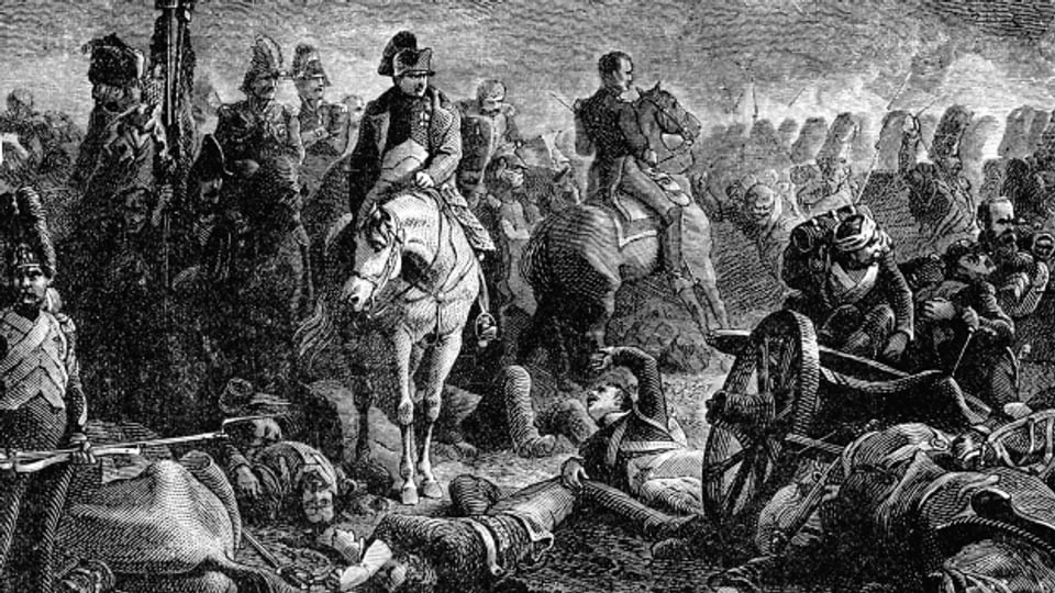 Battaglia da Waterloo (scena ord in cudisch da l'onn 1883)