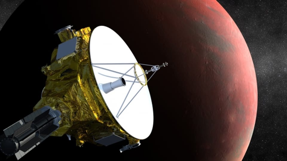 Sonda New Horizons che sgola vers il Pluto.