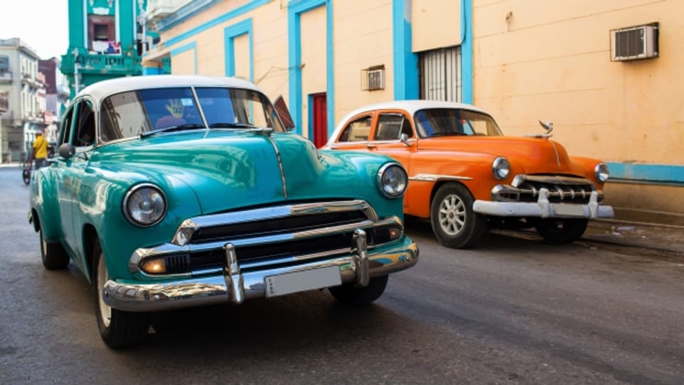 Spareschan ils tipics autos cubans bainbaud da las vias?
