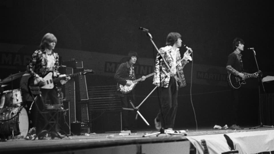Rolling Stones sin tribuna a Turitg, anno 1967.