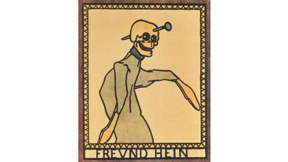 «Freund Hein» or d’in cudesch da maletgs da Kasperl 1911.