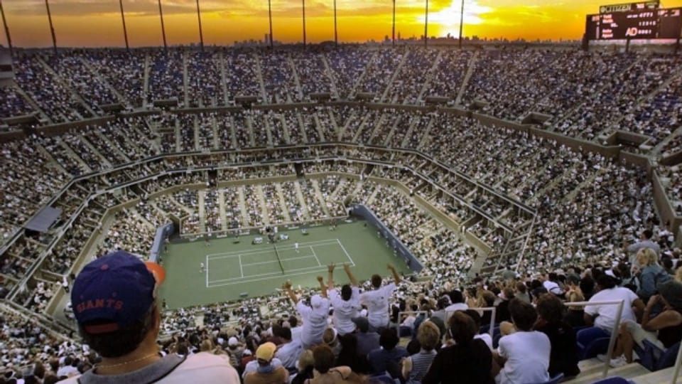 Stadion «Arthur Ashe», il pli grond stadion da tennis dal mund.