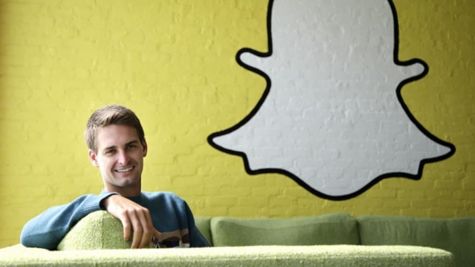 Evan Spiegel ha inventà Snapchat l'onn 2011.
