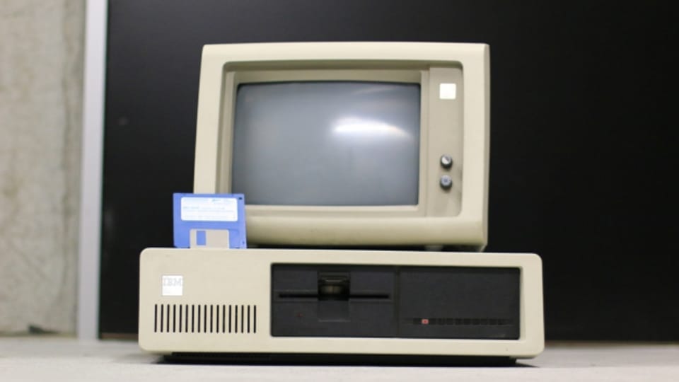 Vigl computer dad IBM cun disk.