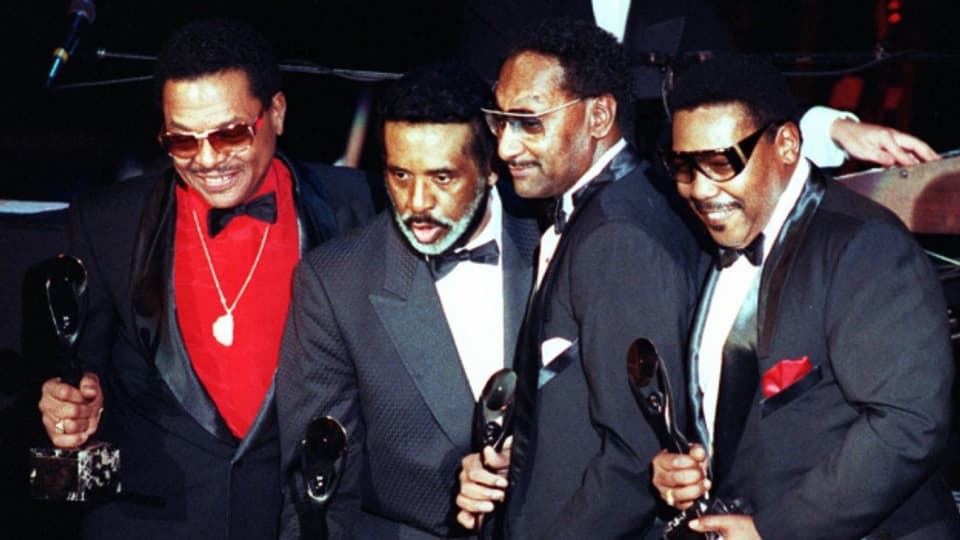 Gruppa «The Four Tops» il schaner 1990 a New York.