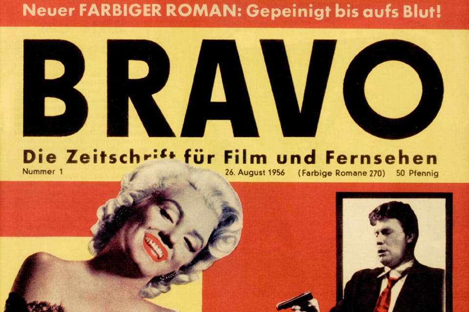 Marilyn Monroe era sin l’emprim cover da la BRAVO dal 1956