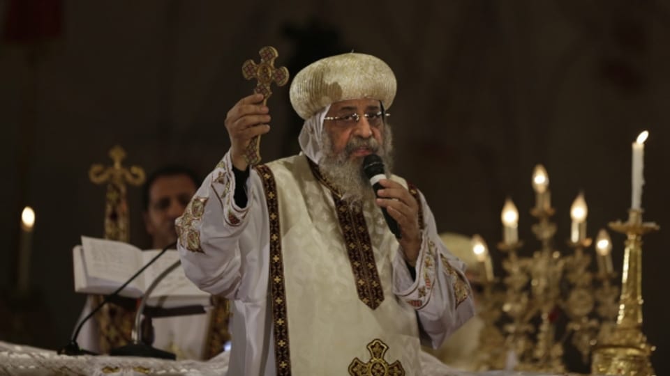 Papa Tawadros II, il papa dals copts.