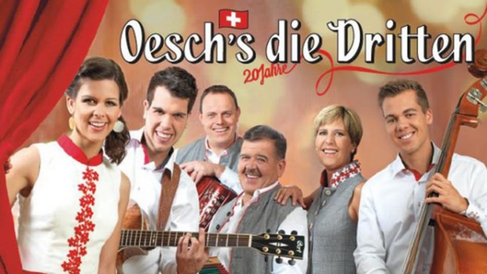 Oesch's die Dritten, ina tipica band da famiglia.
