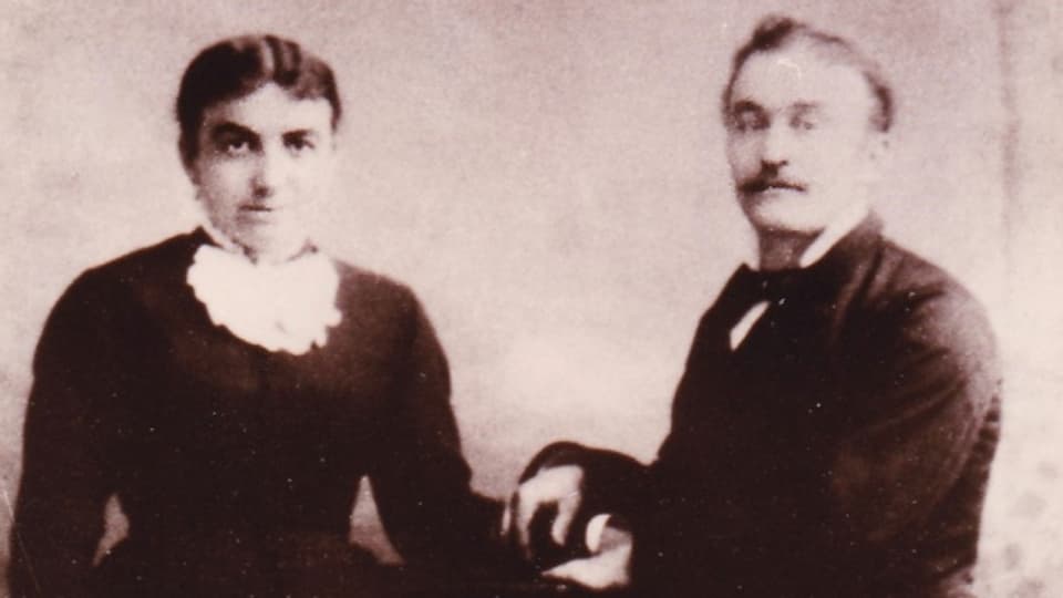 Marie Thérèse e Jean Placide Cadruvi-Tirant.