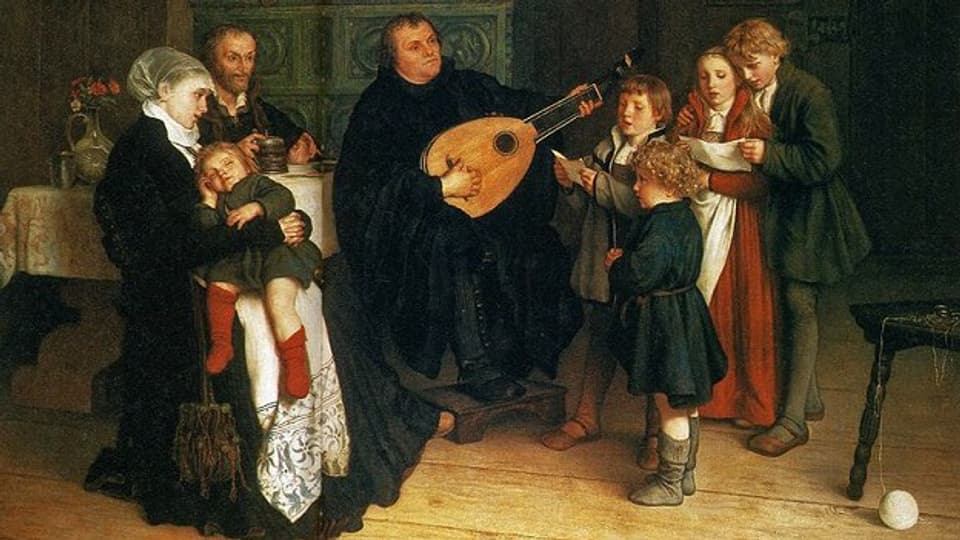 Martin Luther fa musica da chasa