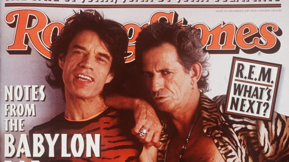 Ils Rolling Stones en ina edziun dal magazin «Rolling Stone»