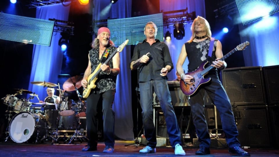 Deep Purple durant in concert