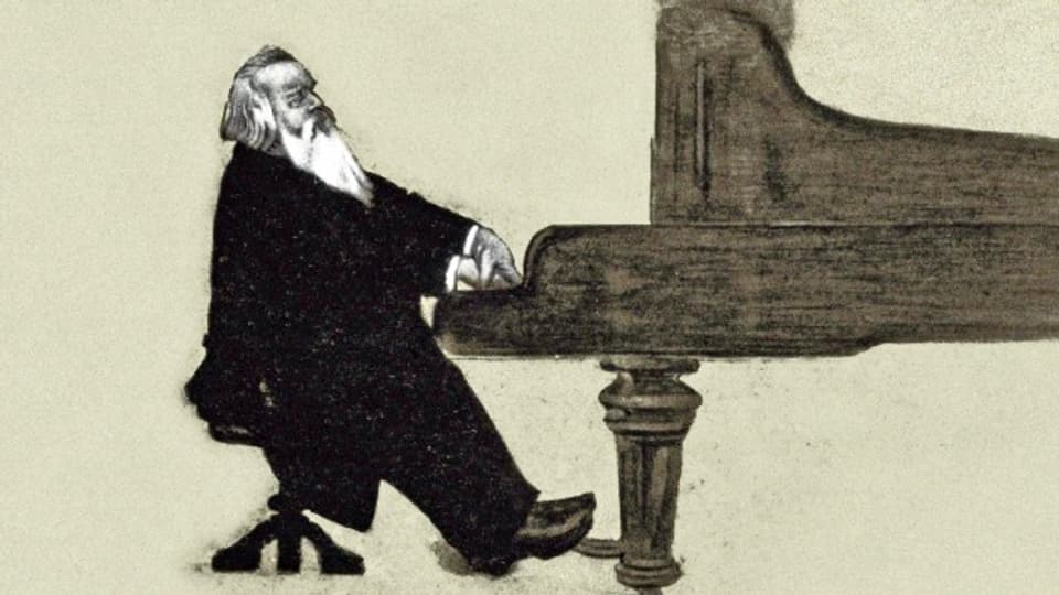 Johannes Brahms (1833-1897)  - al clavazin.