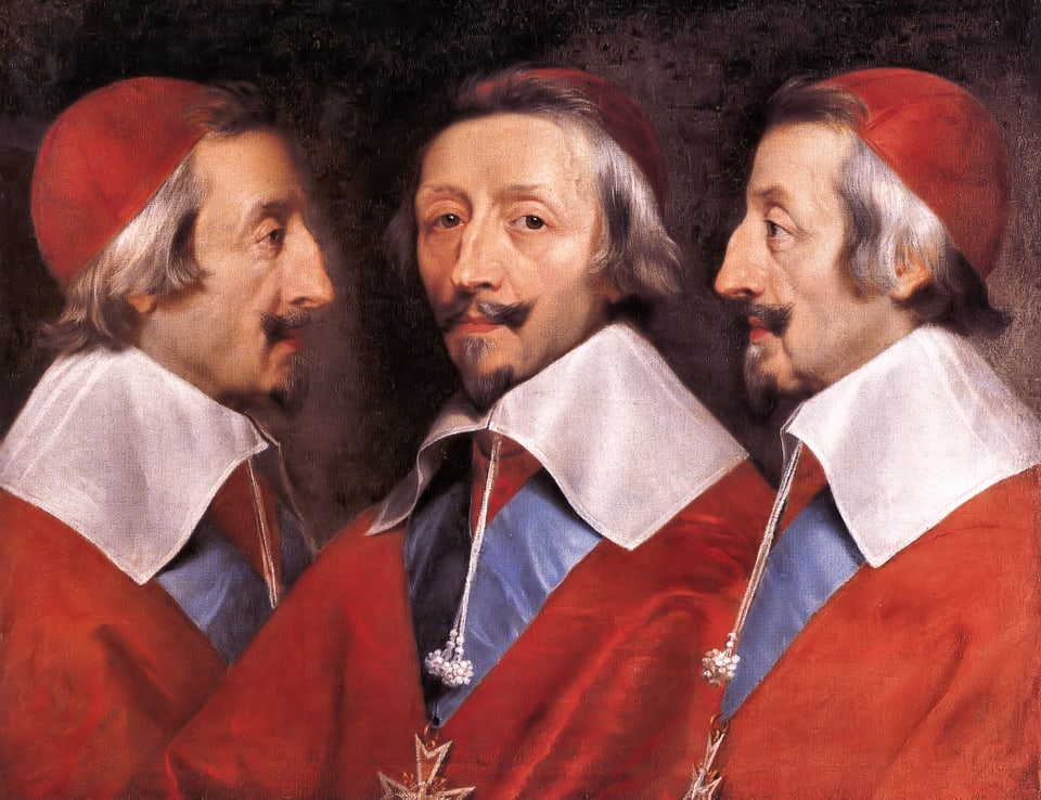 Il cardinal Richelieu 1637 malegià da Philippe de Champaigne.