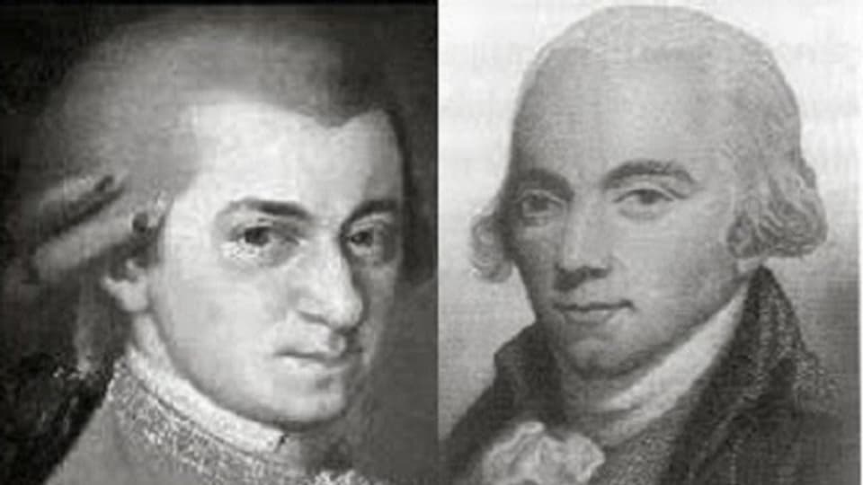 Wolfgang A. Mozart e Muzio Clementi - cumponists