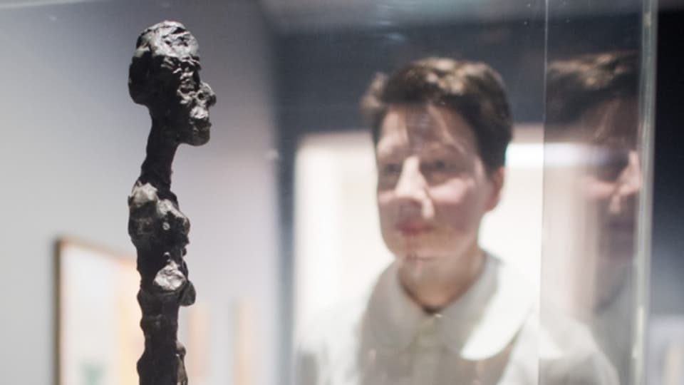 Statua da Giacometti probablamain falsifitgada.