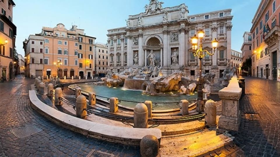Roma - la fontana di Trevi
