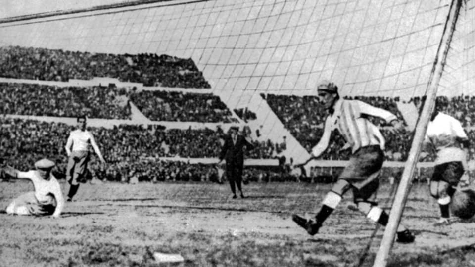 Uschia veseva quai ora tar l'emprim campinadi mundial ad Uruguai l'onn 1930.
