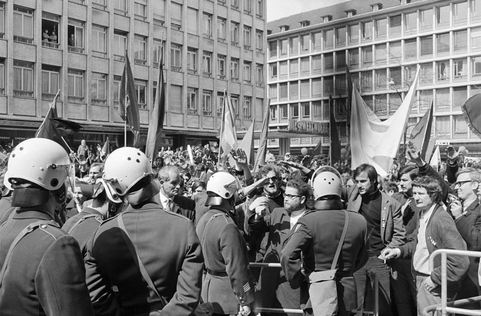 Revolta dals giuvens 1968 a Turitg.