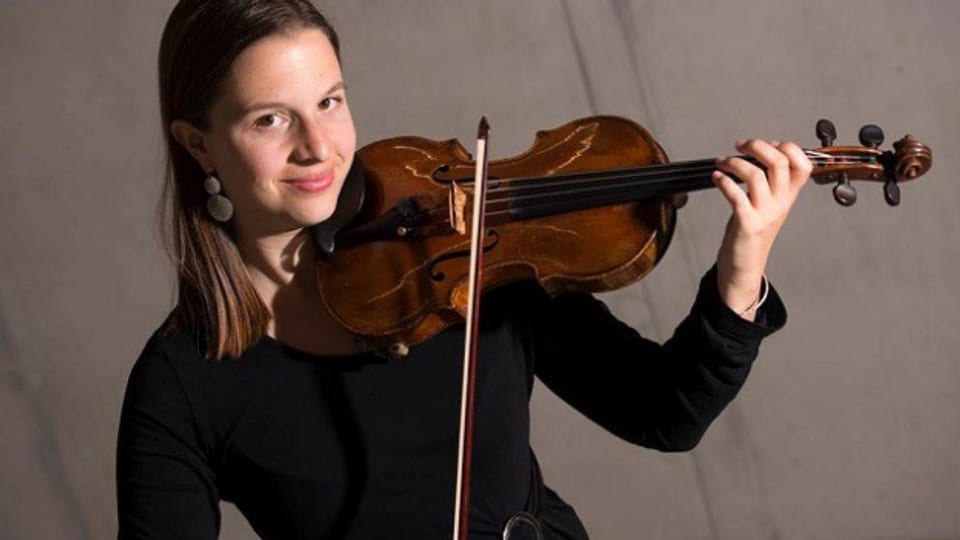 Flurina Sarott - la violinista da Scuol