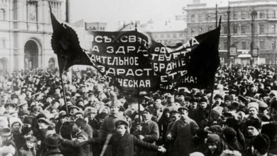 La revoluziun da favrer 1917 en Russia.