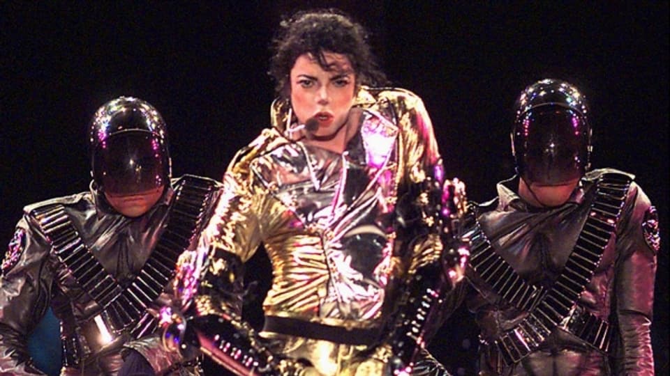 Michael Jackson durant in concert 1996