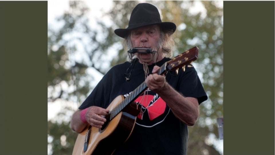 Neil Young durant in conzert