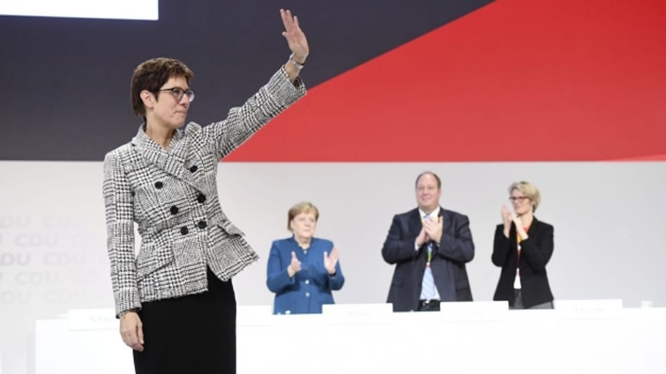 La nova presidenta da la CDU Annegret Kramp-Karrenbauer