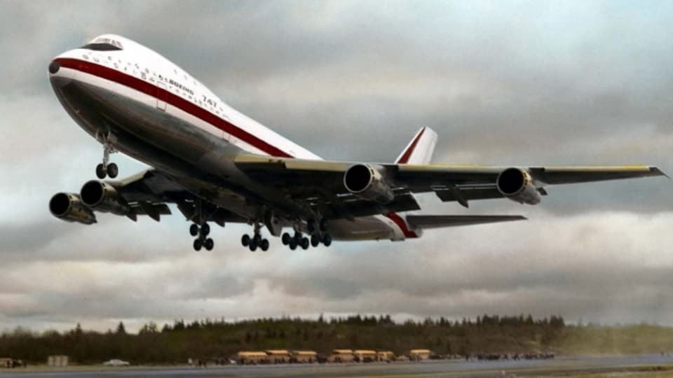 La Boeing 747 parta per ses emprim sgol avant 50 onns.