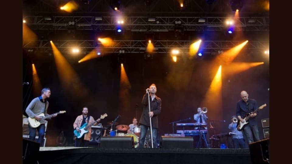 Züri West durant in concert l'onn 2012