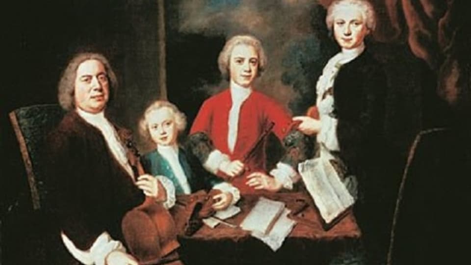Johann S. Bach e trais figls cumponists