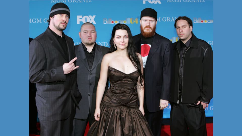 La band Evanescence l'onn 2008