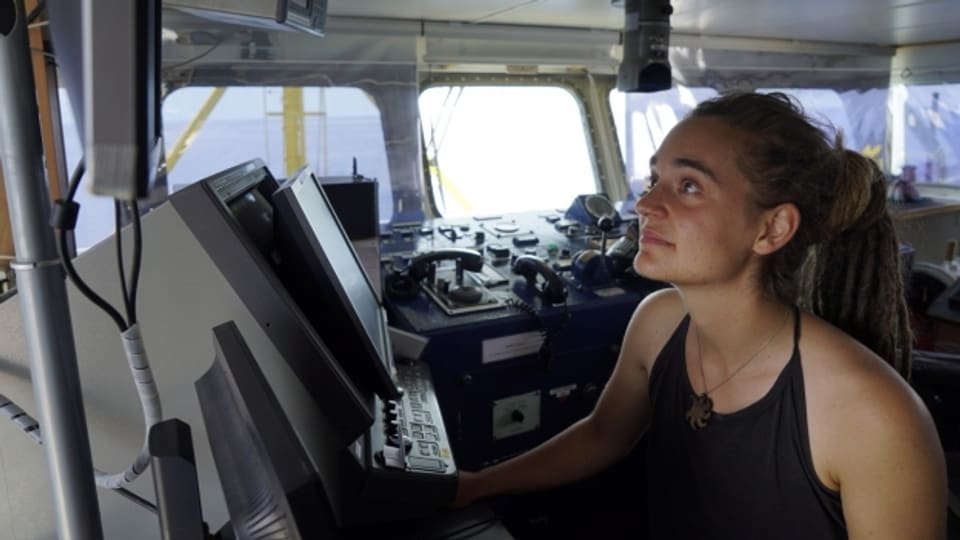 Carola Rackete, la chapitania da la Sea-Watch 3.