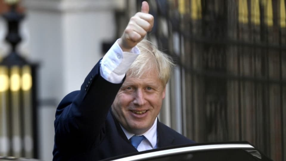 Boris Johnson suenter sia elecziun sco primminister britannic