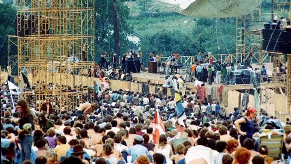 Woodstock-Festival l'onn 1969.
